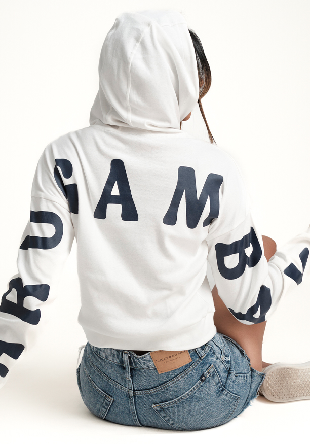 ARUGAMBAY WHITE HOODIE 